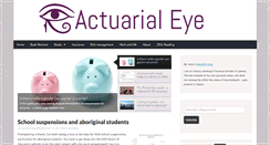 Desktop Screenshot of actuarialeye.com